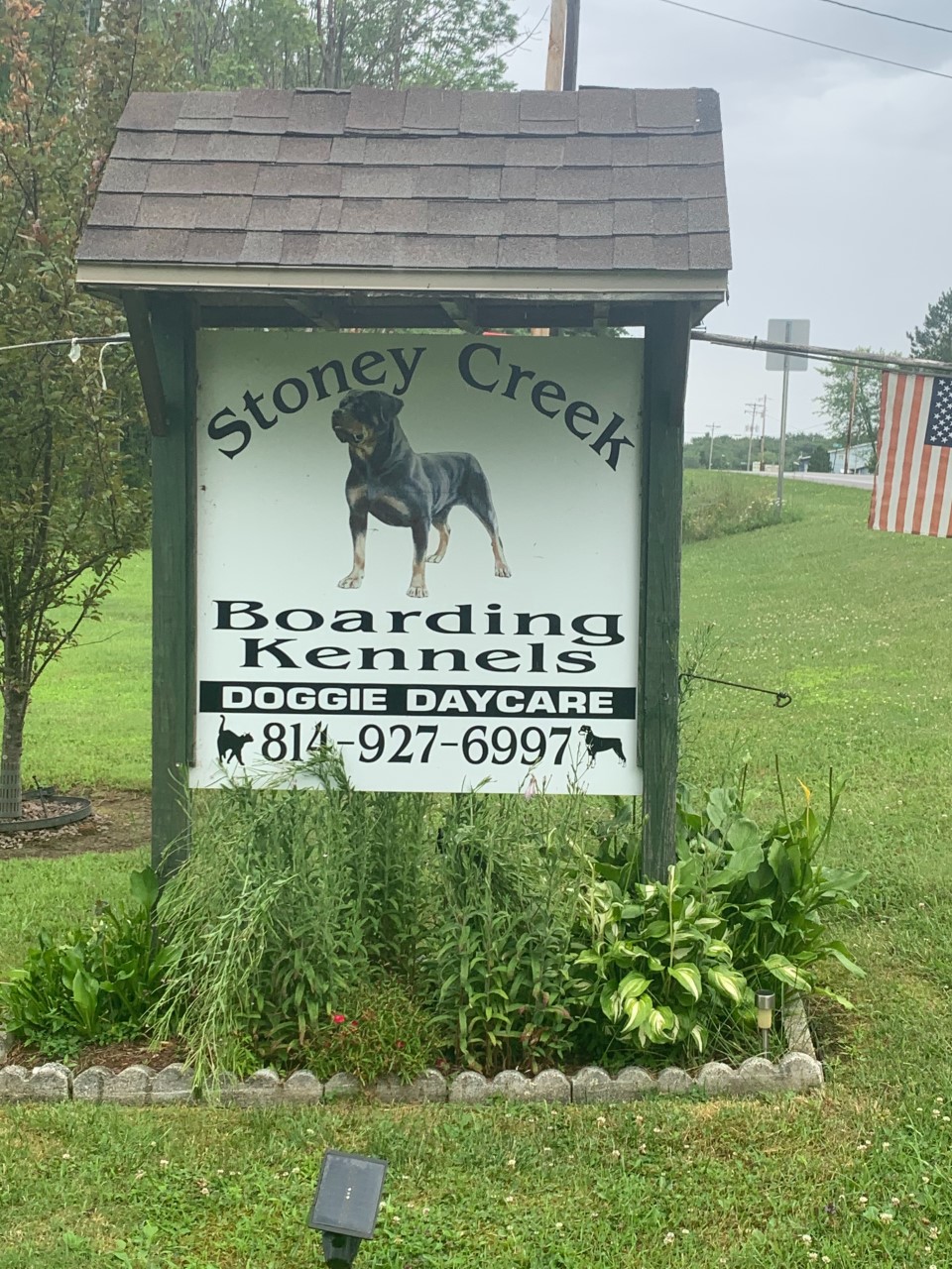 Stoneycreek Boarding Kennels Sign